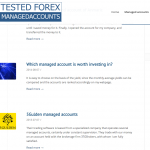 forex managed account service